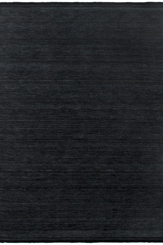 Charleston Hand-Knotted Wool Rug Charcoal
