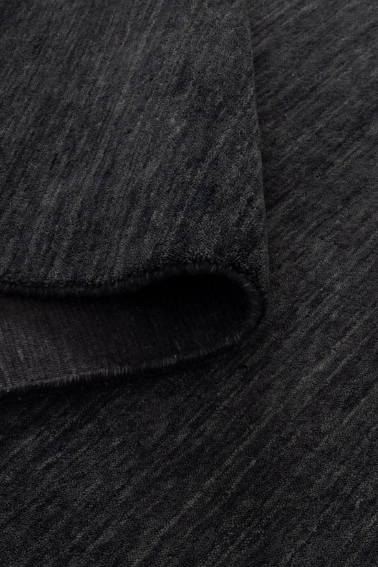 Charleston Hand-Knotted Wool Rug Charcoal