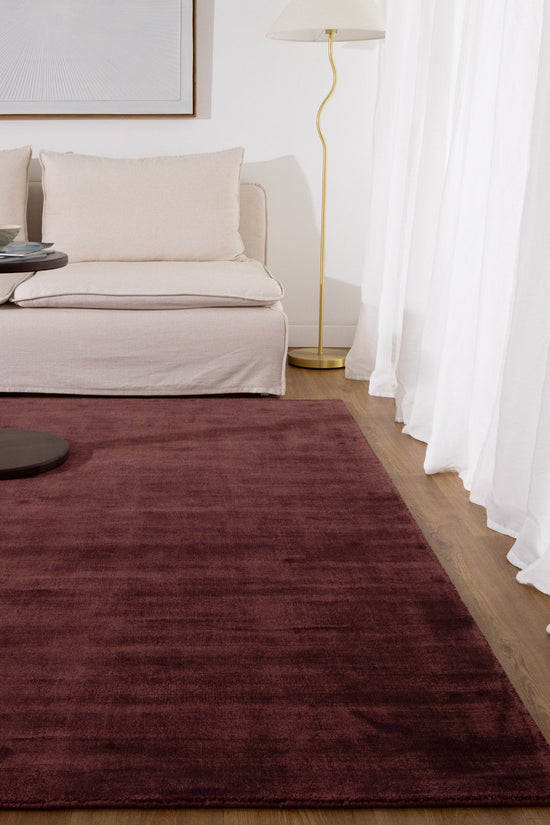 Reverie Chocolate Cherry Rug