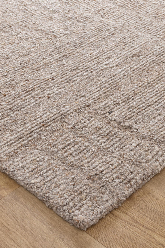 Seren Cocoa Modern Wool Rug