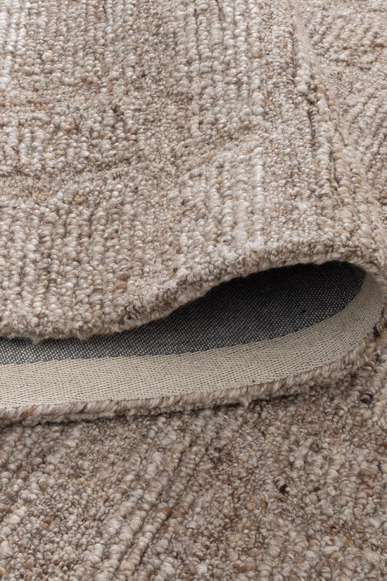 Seren Cocoa Modern Wool Rug