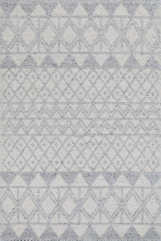 Diego Inca Grey Wool Rug - DIEG01