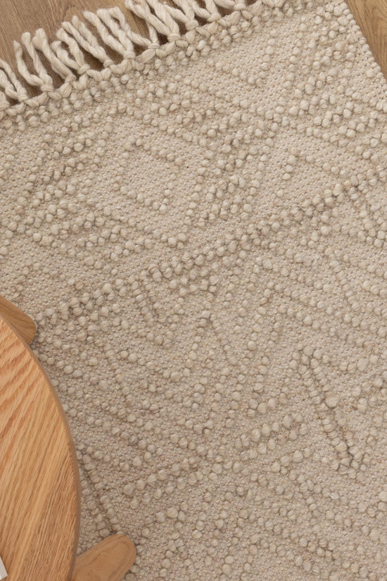 Diego Tribal Brown Wool Rug - DIEG02