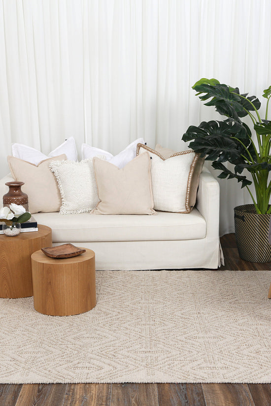 Diego Tribal Brown Wool Rug - DIEG02