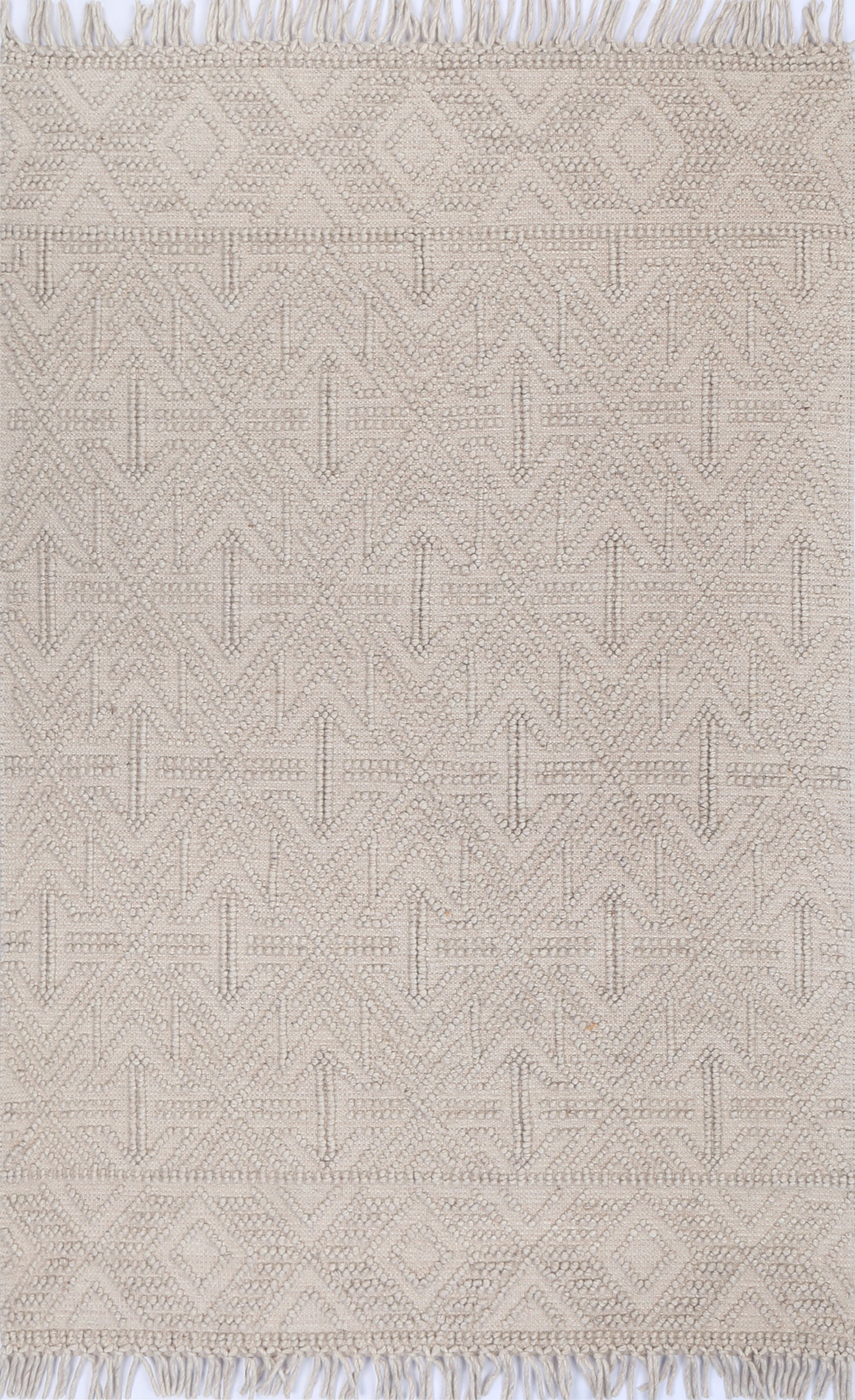 Diego Tribal Brown Wool Rug - DIEG02