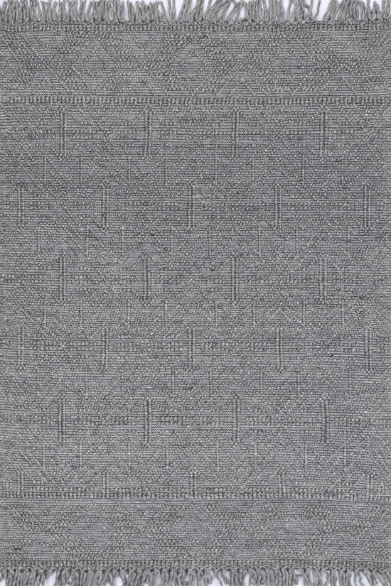 Diego Tribal Grey Multi Wool Rug - DIEG02