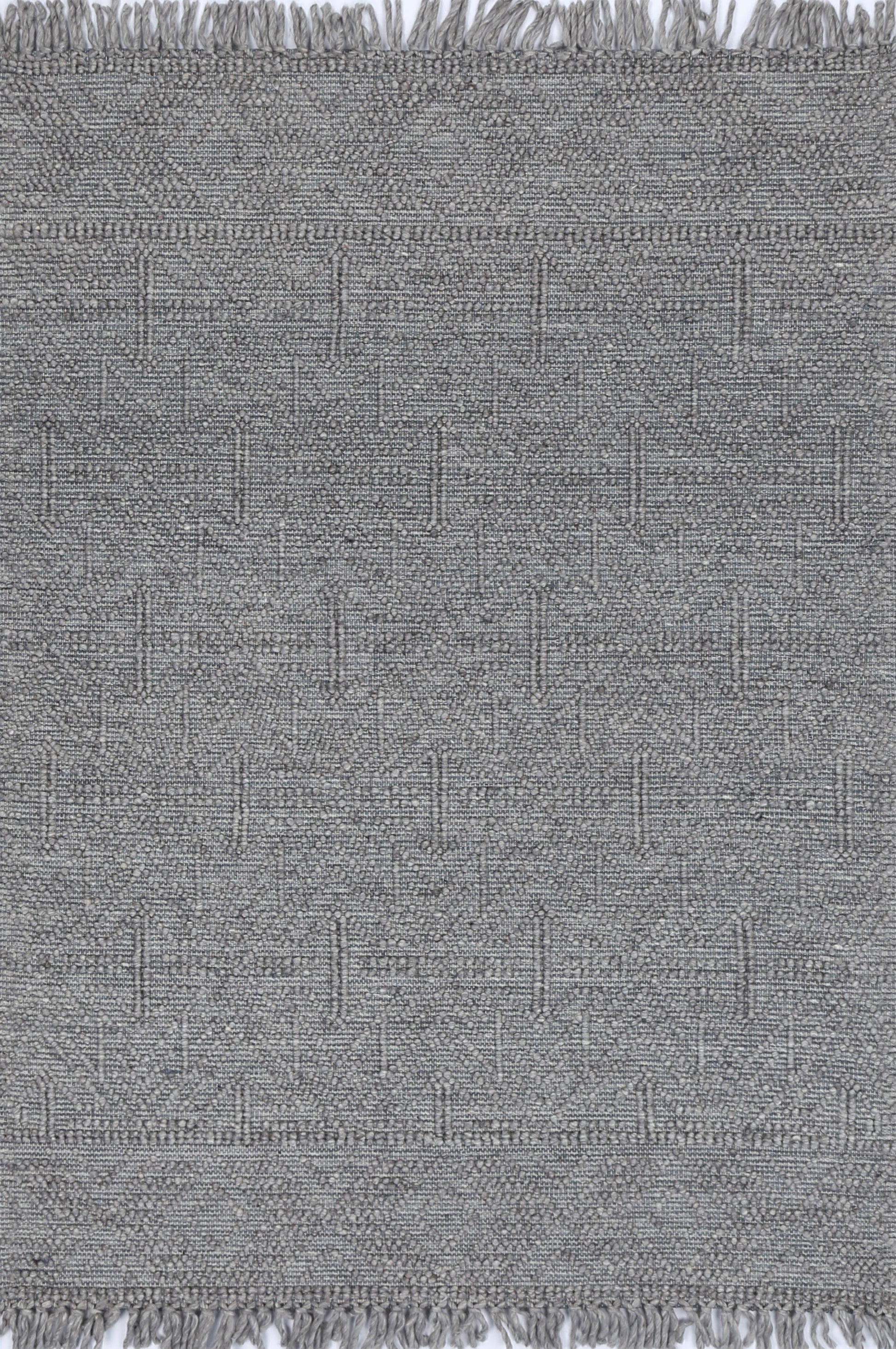 Diego Tribal Grey Multi Wool Rug - DIEG02