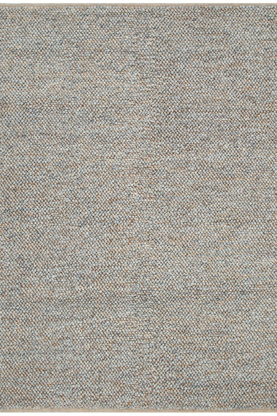 Eco Weave Grey Jute and Wool Rug