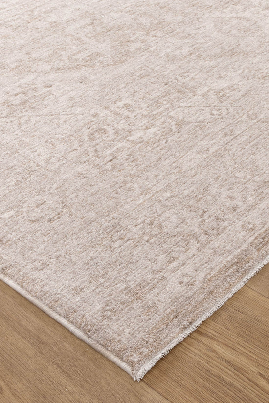 Heritage Distressed Medallion Beige Rug - H102