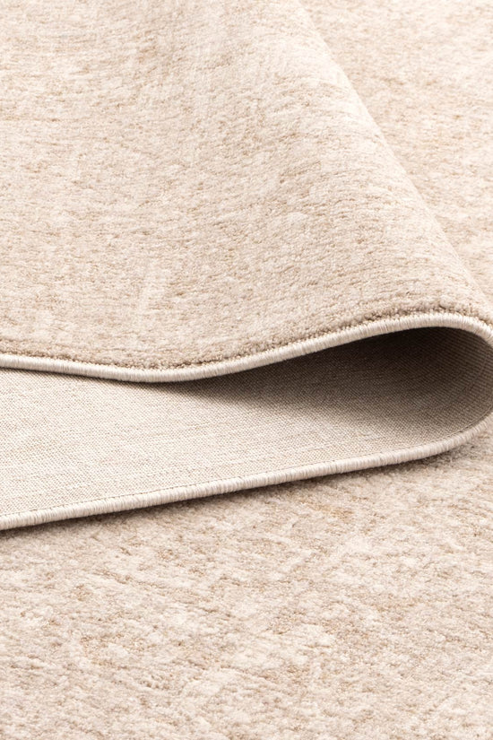 Heritage Distressed Medallion Beige Runner- H102- (Different Tassel)