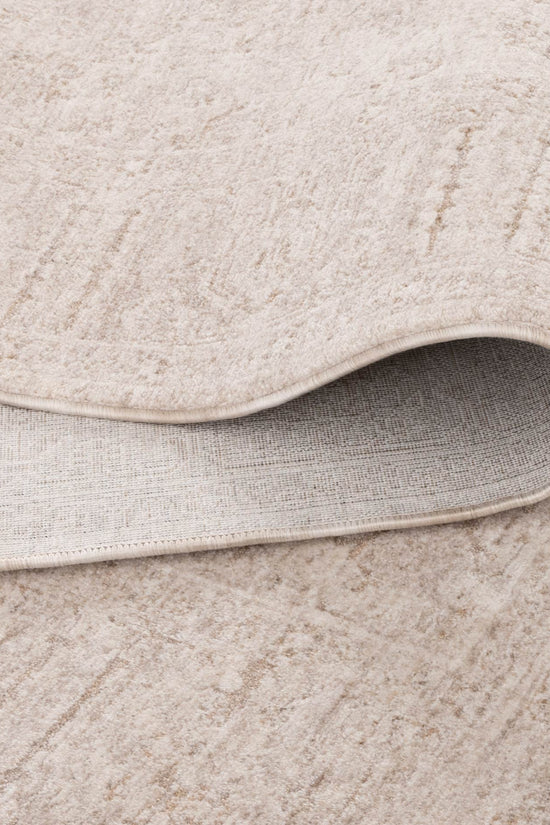 Heritage Distressed Border Beige Rug - H106