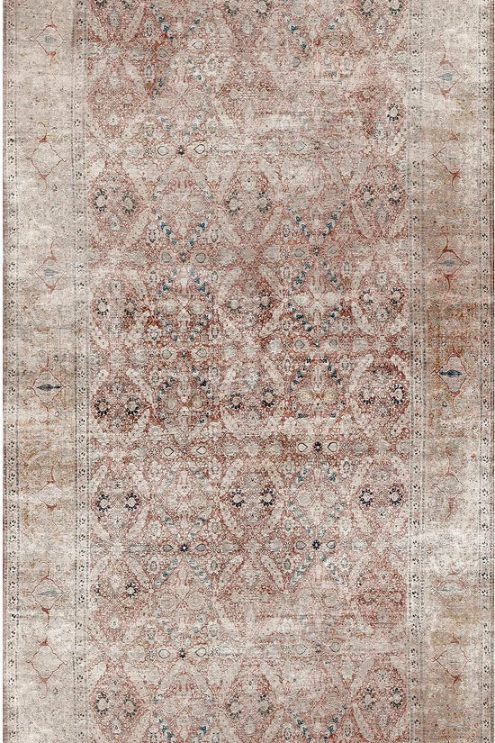 Distressed Vintage Levent Runner Rug - VITAL 3211-00