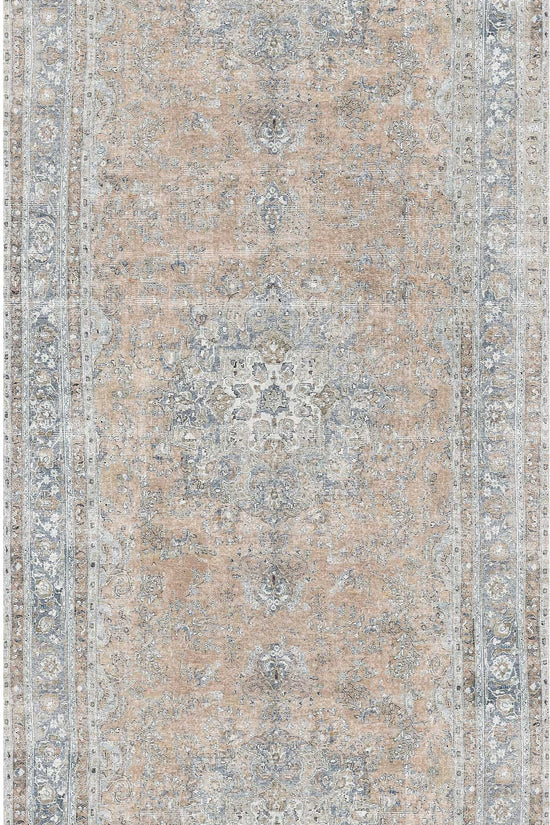 Distressed Vintage Oxus Desert Runner Rug - VITAL 3249-07