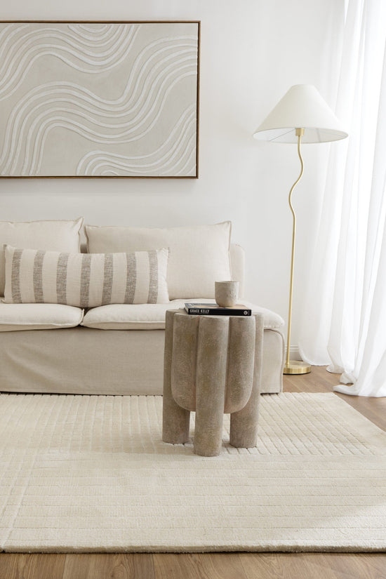 Canyon Ivory Carved Rug - CANYON05