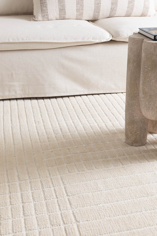 Canyon Ivory Carved Rug - CANYON05