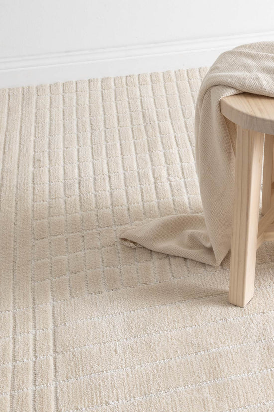 Canyon Ivory Carved Rug - CANYON05