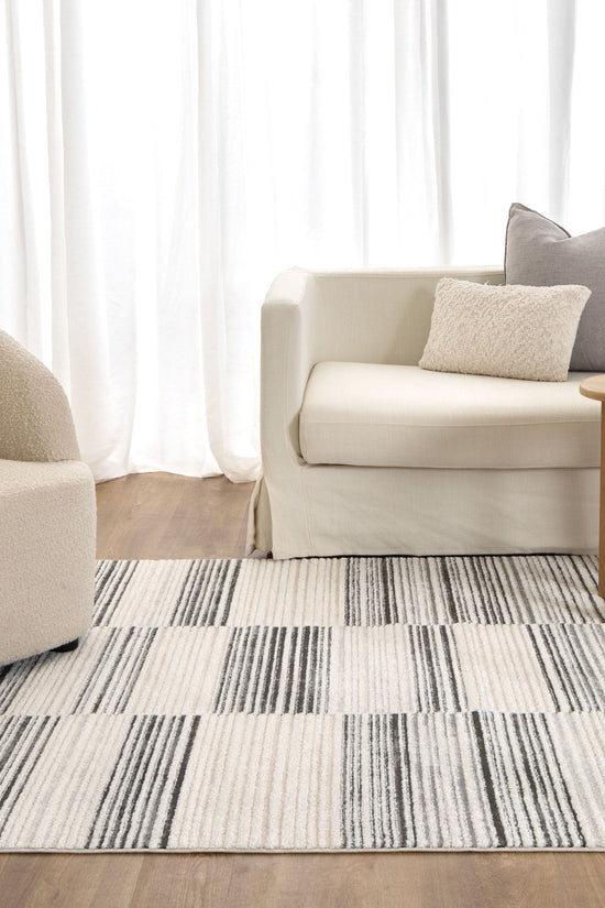 Sierra Lines Grey Rug