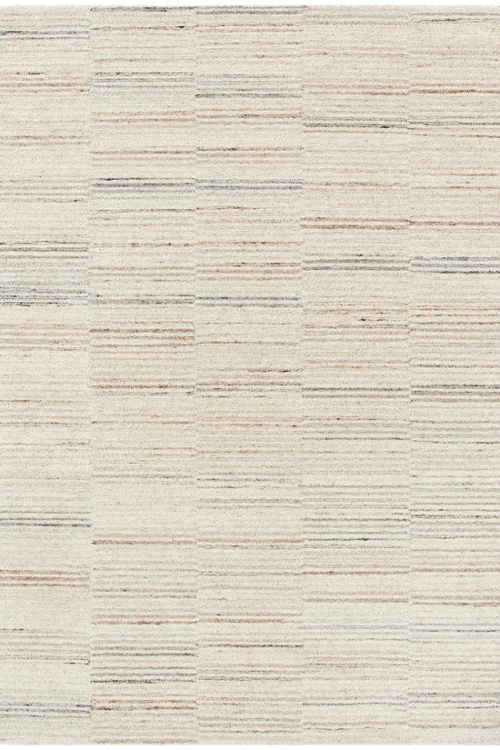 Praia Lines Natural Wool Rug