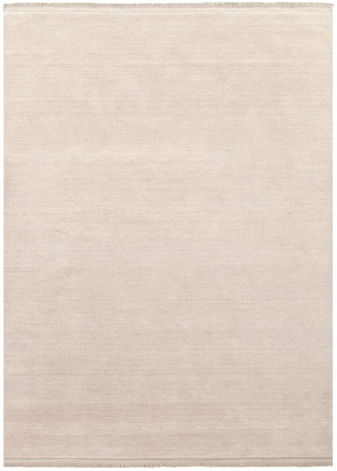 Charleston Hand-Knotted Wool Rug Beige