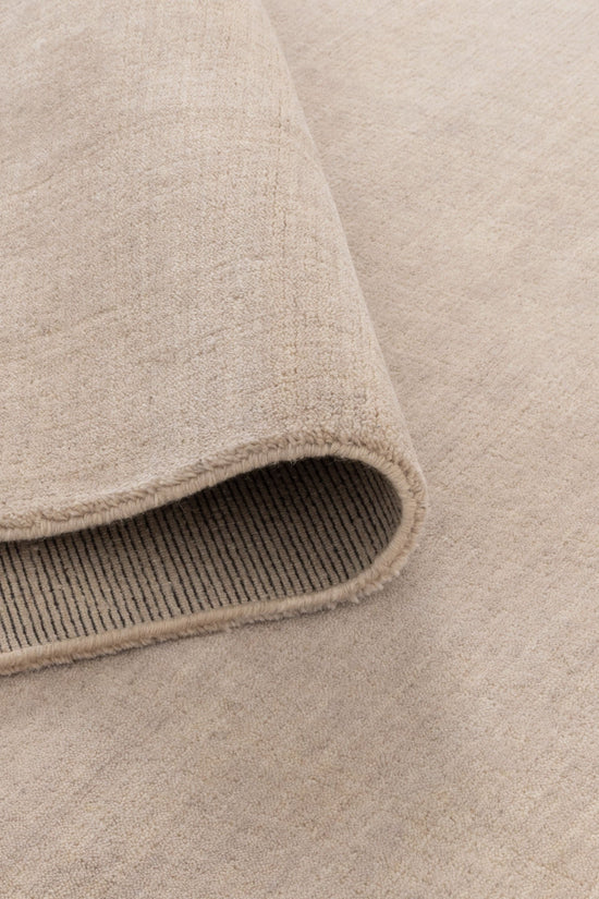 Charleston Hand-Knotted Wool Rug Beige