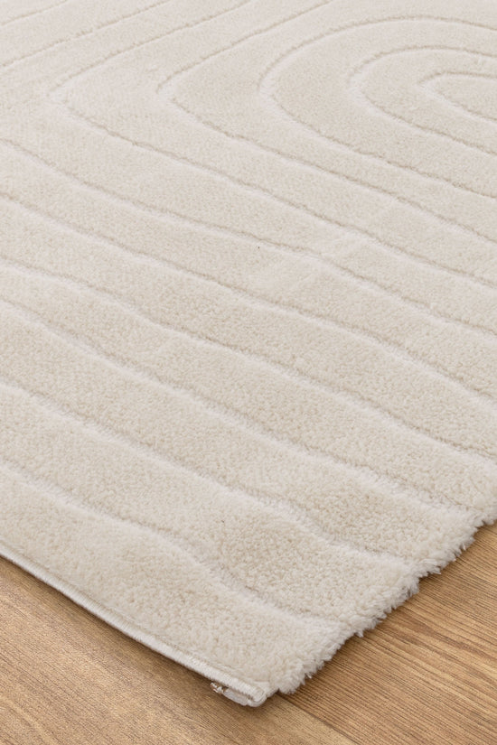 Mila Arch Lines Cream Rug - MIL7: New Arrival