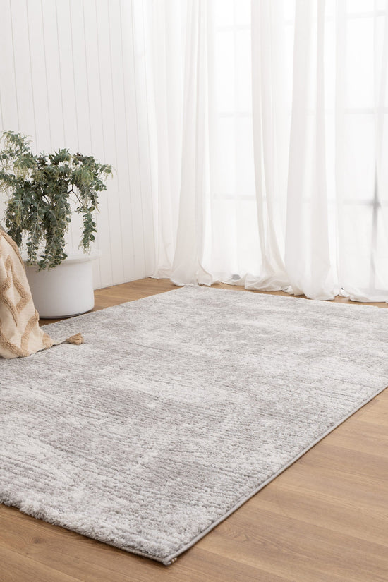 Nola Carved Grey Rug - N003