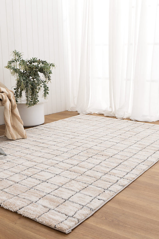 Nola Clean Lines Neutral Rug - N004