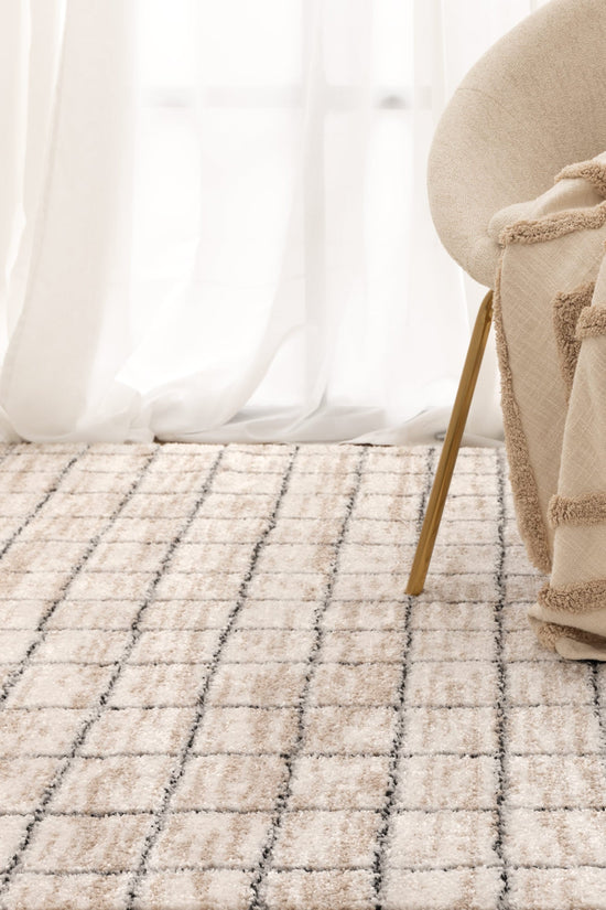 Nola Clean Lines Neutral Rug - N004