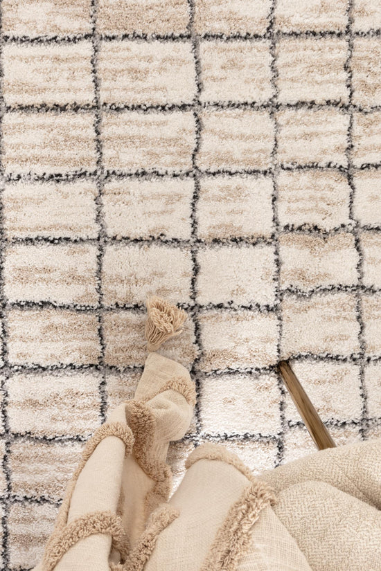 Nola Clean Lines Neutral Rug - N004