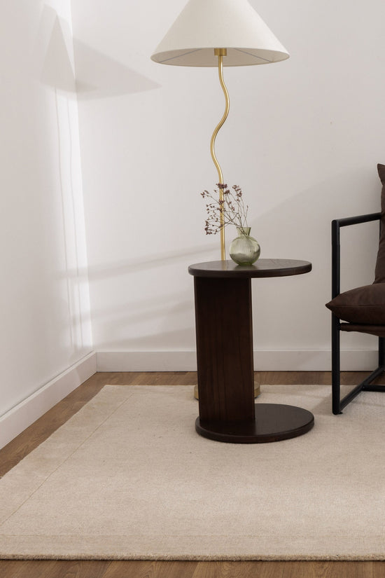 Sedona Natural Border Wool Rug