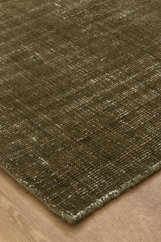 Harbour Olive Green Indoor Outdoor Rug