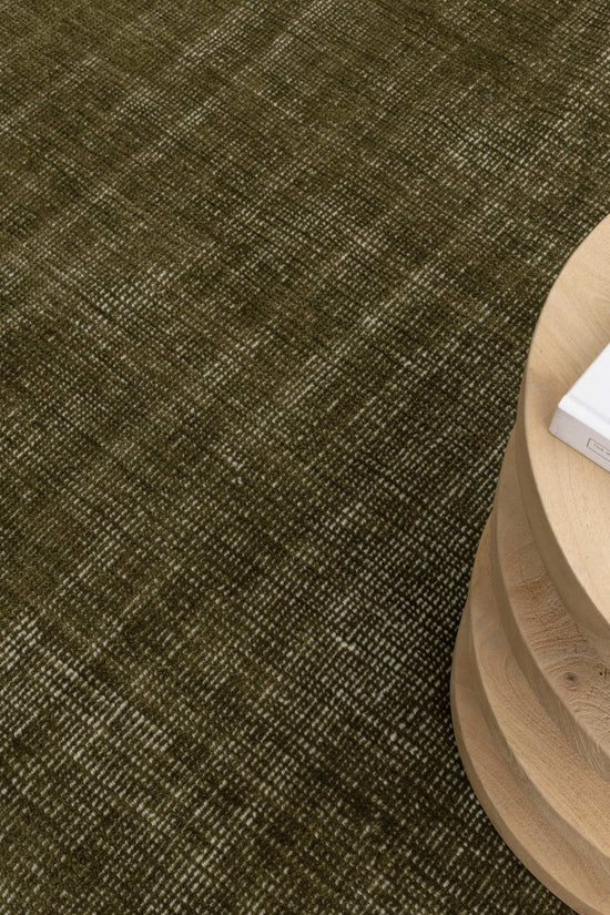Harbour Olive Green Indoor Outdoor Rug