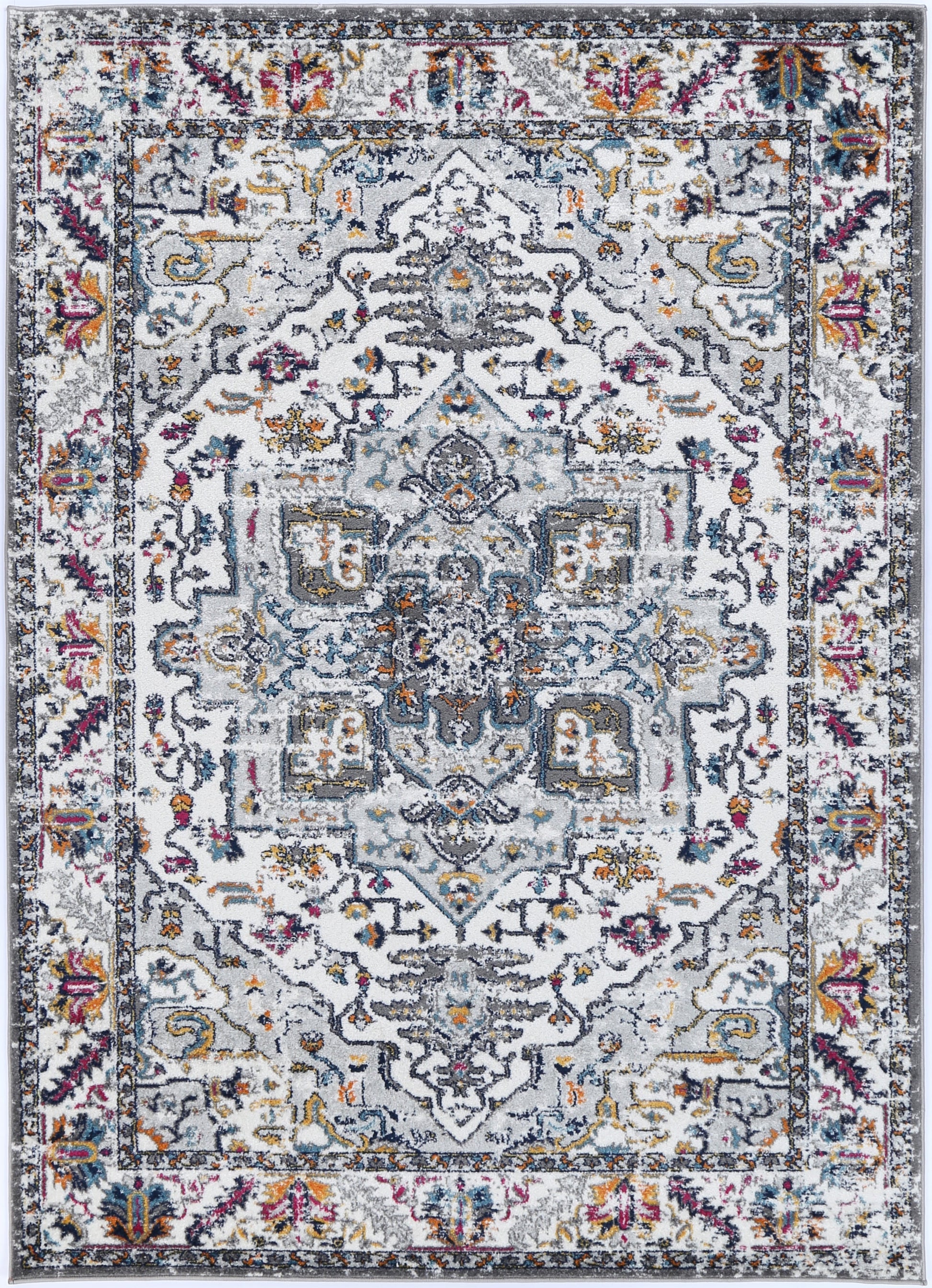 Provence Mediterranean Multi Traditional Rug - PROV04