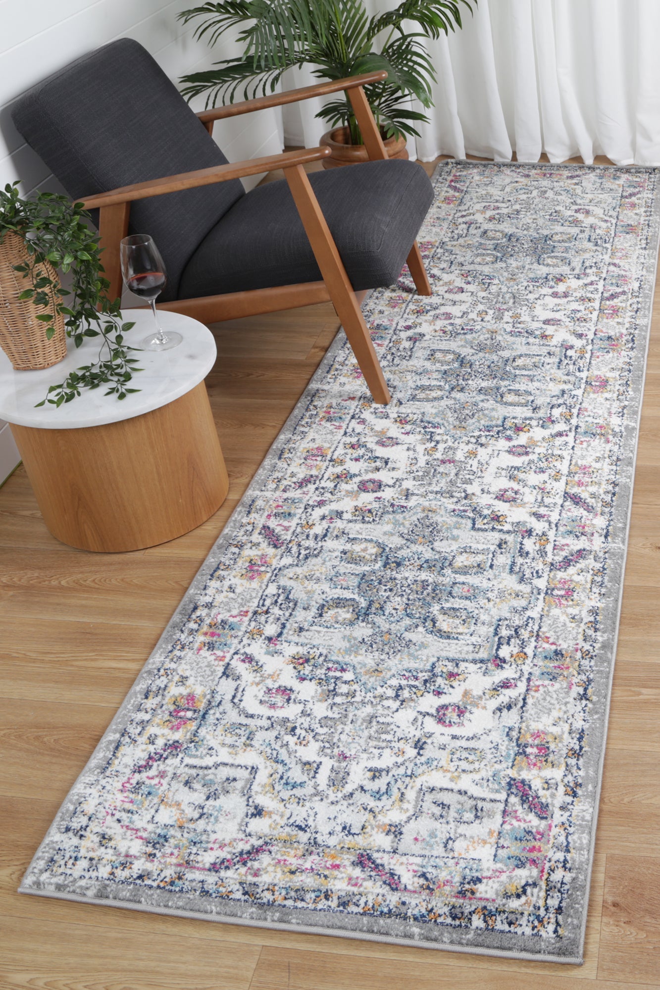 Provence Mediterranean Multi Traditional Rug - PROV04