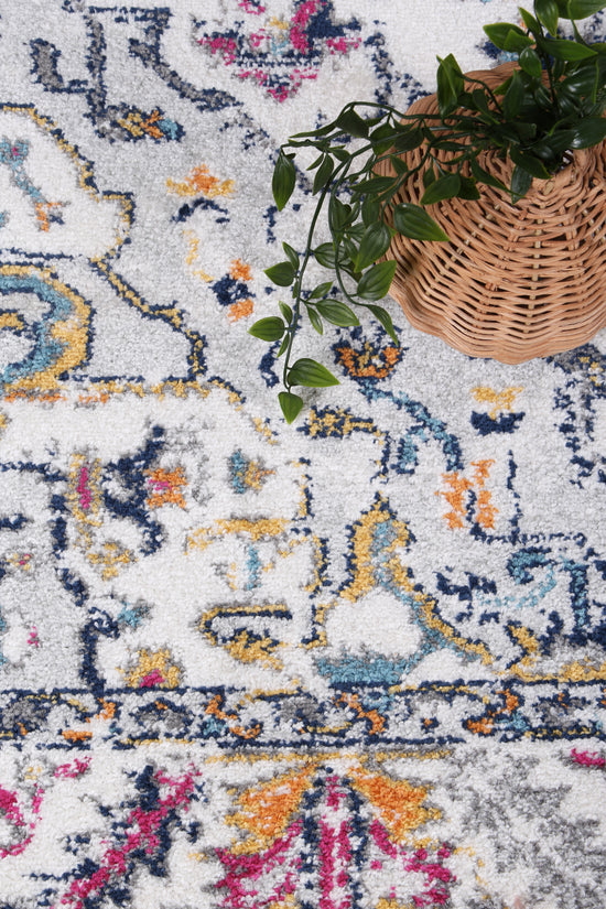 Provence Mediterranean Multi Traditional Rug - PROV04