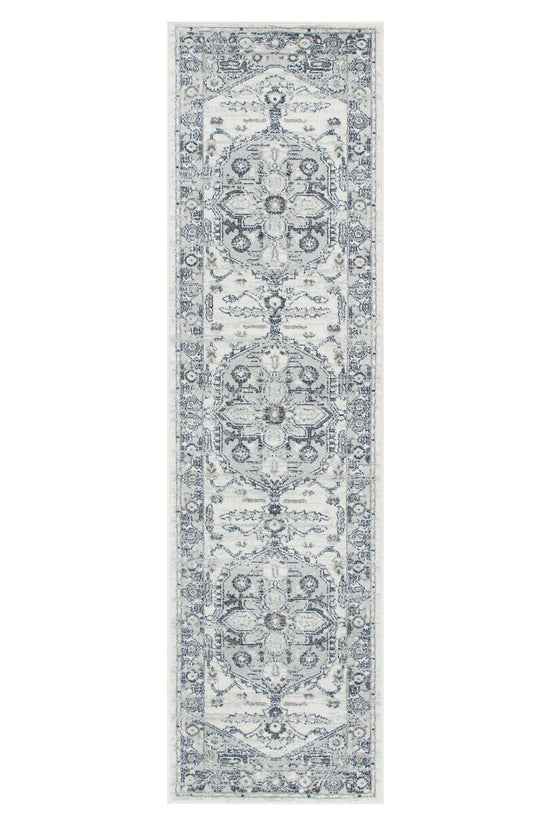 Provence Gaul Traditional Grey & Cream Rug â€“ PROV08