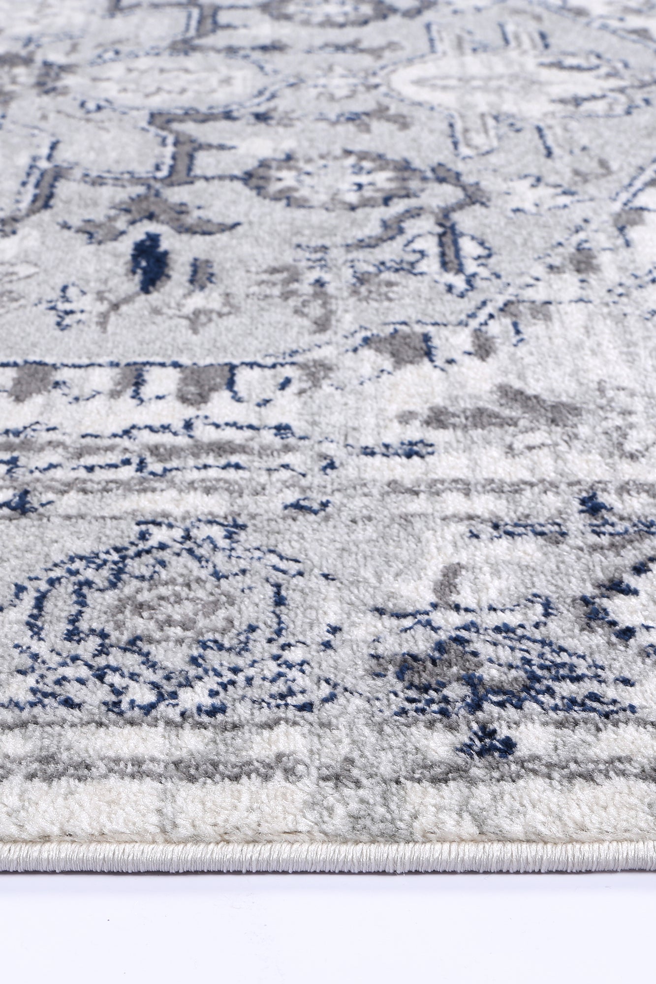 Provence Gaul Traditional Grey & Cream Rug â€“ PROV08