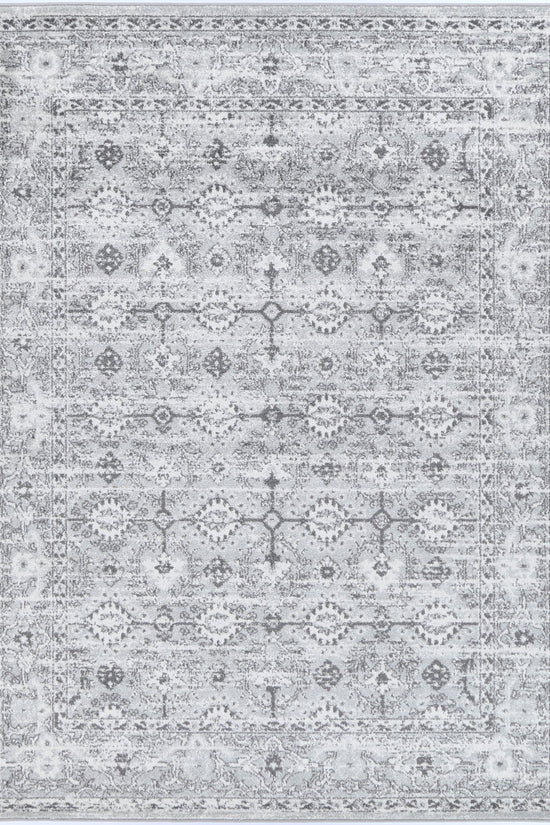 Provence Montpellier Grey Traditional Rug - PROV09