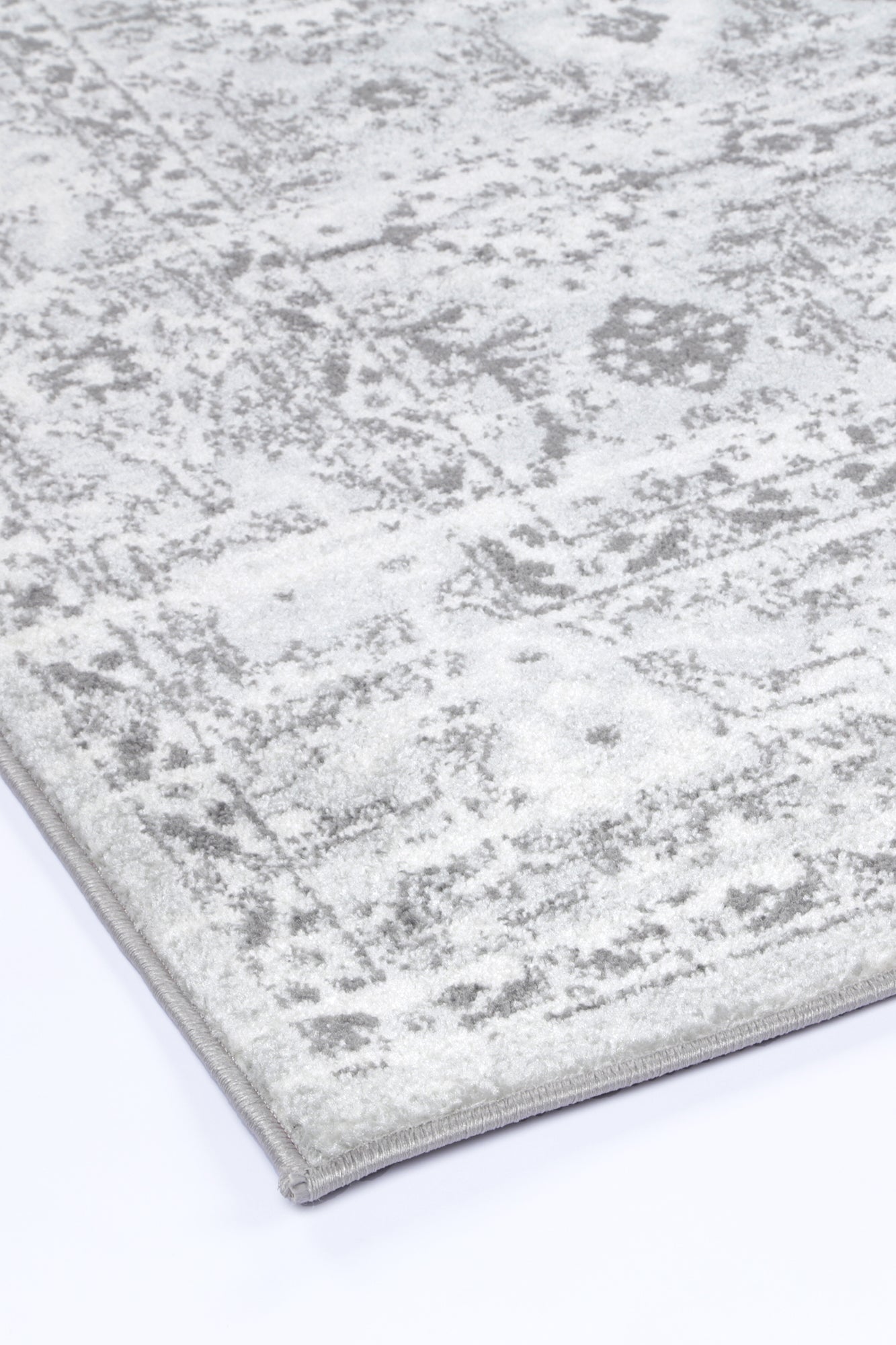 Provence Montpellier Grey Traditional Rug - PROV09