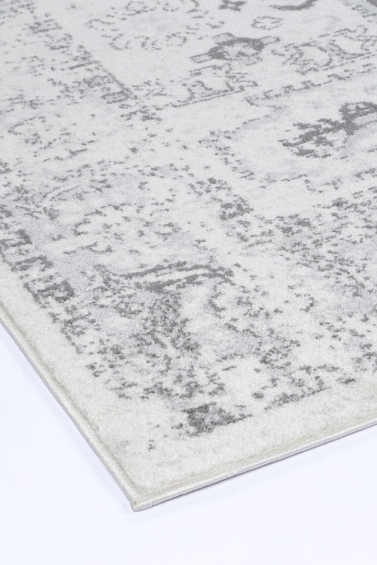 Provence Trellis Cream & Light Grey Rug - PROV10