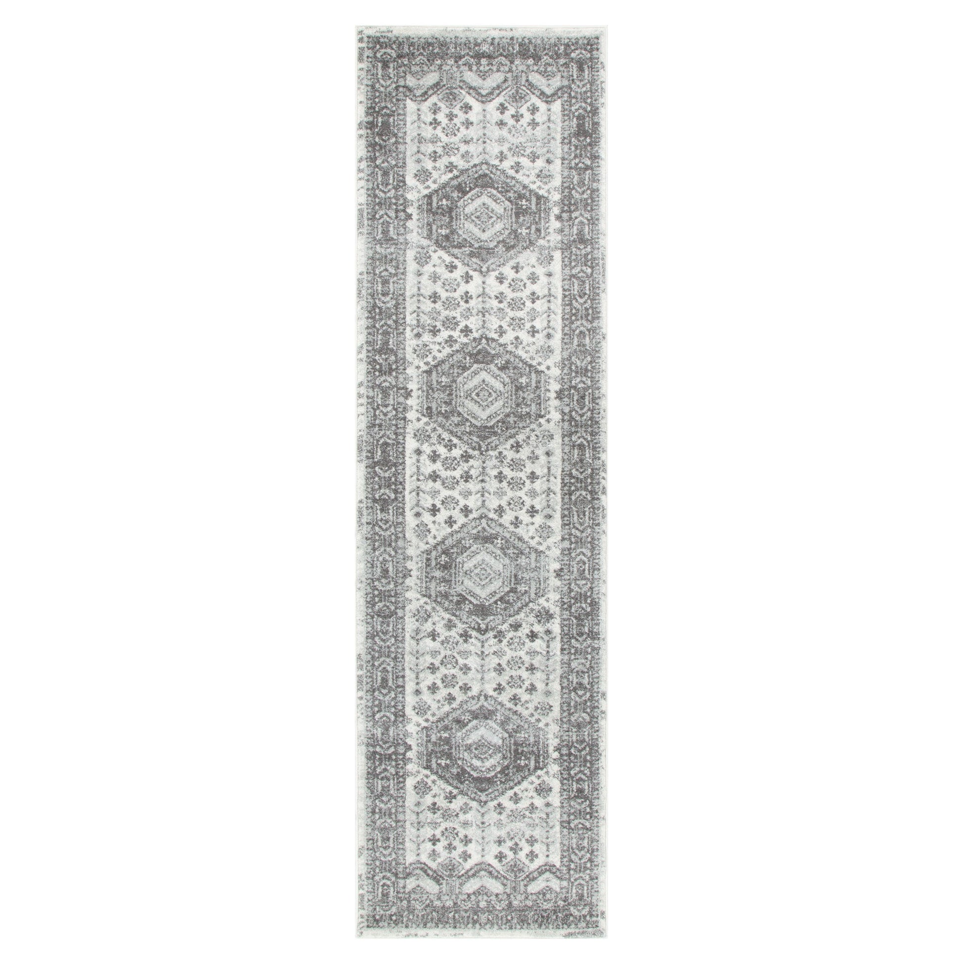 Providence Zaida Traditional Grey Rug - PROV11