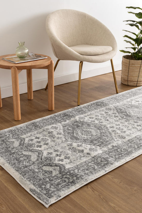Providence Zaida Traditional Grey Rug - PROV11