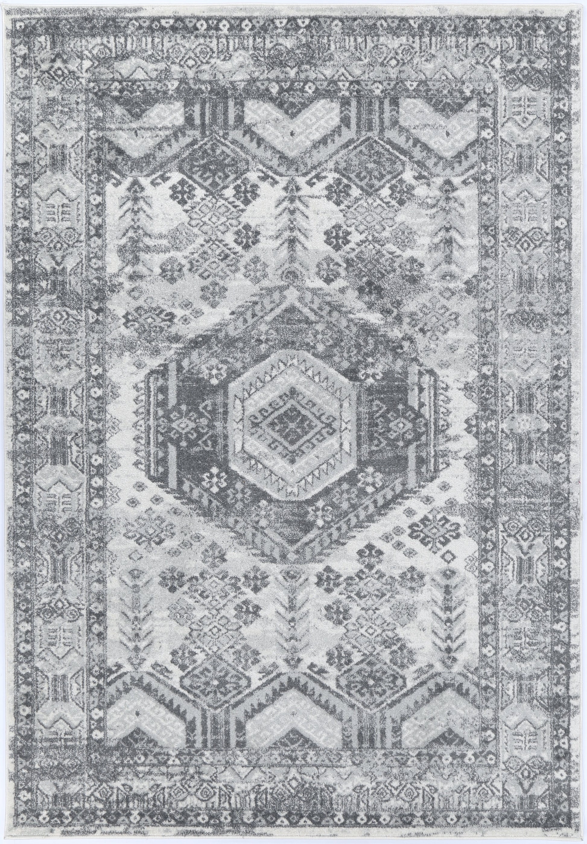 Providence Zaida Traditional Grey Rug - PROV11