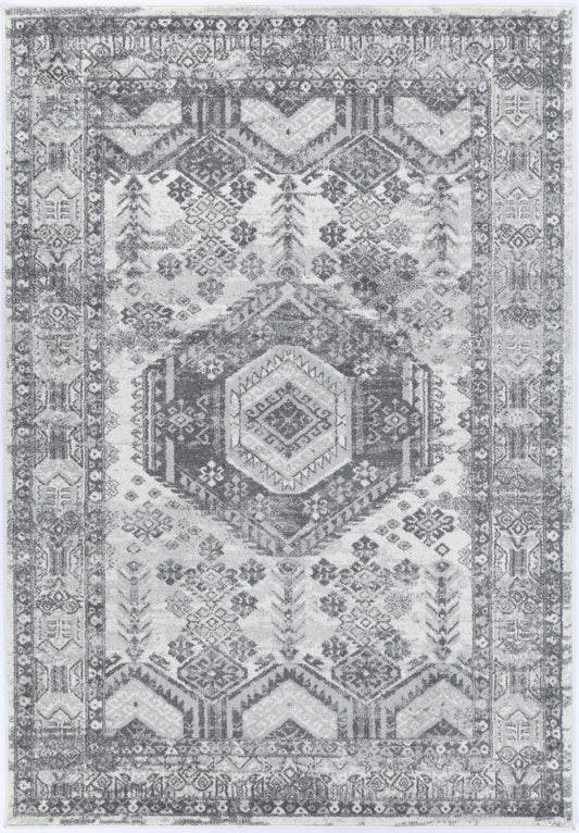 Providence Zaida Traditional Grey Rug - PROV11