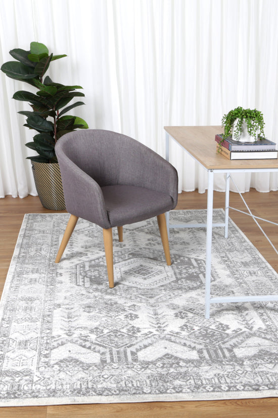 Providence Zaida Traditional Grey Rug - PROV11