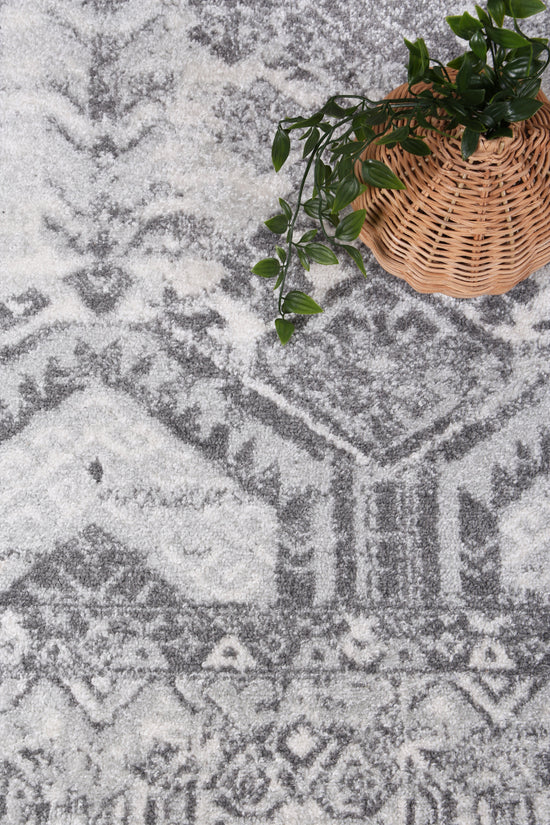 Providence Zaida Traditional Grey Rug - PROV11