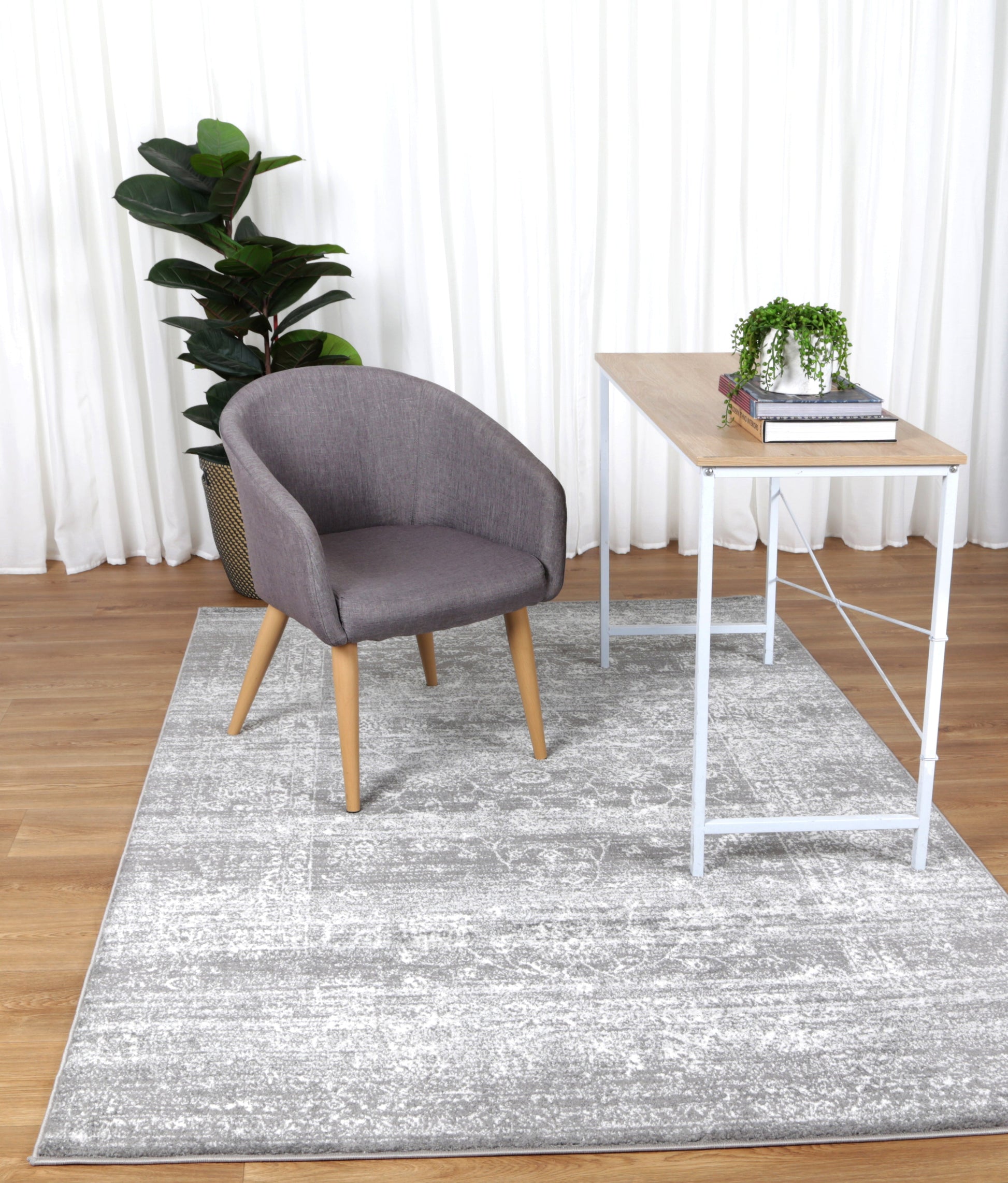 Provence Avignon Grey Traditional Rug - PROV15