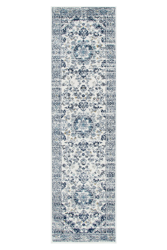 Provence Alpes Navy Multi Traditional Rug - PROV22