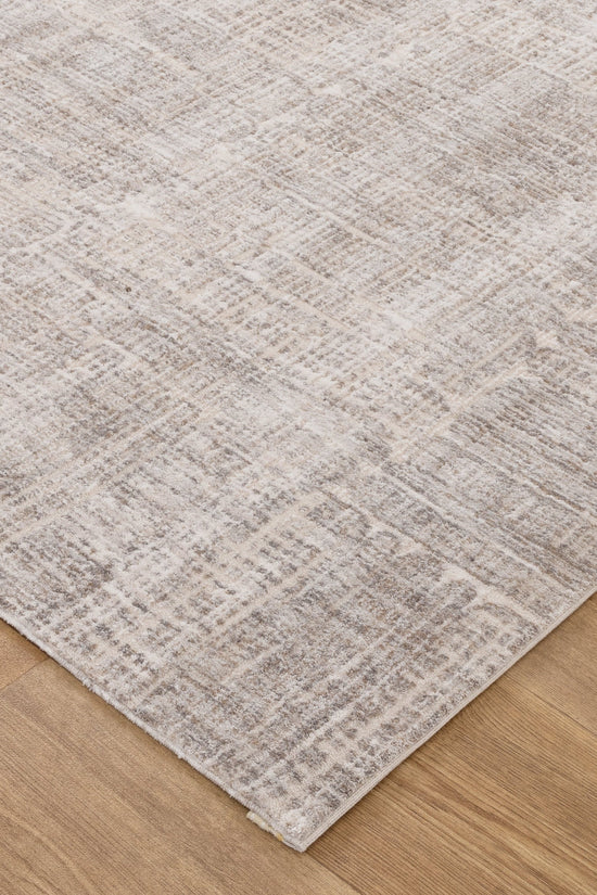 Solenne Beige Abstract Rug - S500