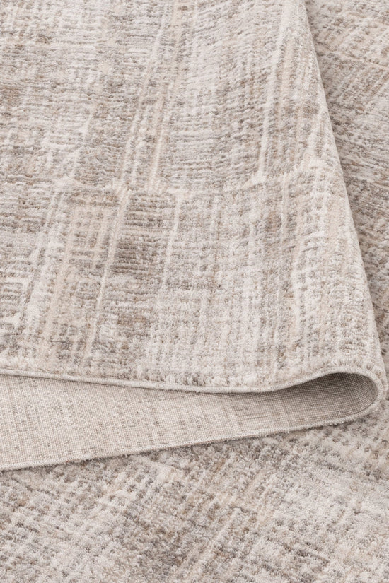 Solenne Beige Abstract Rug - S500